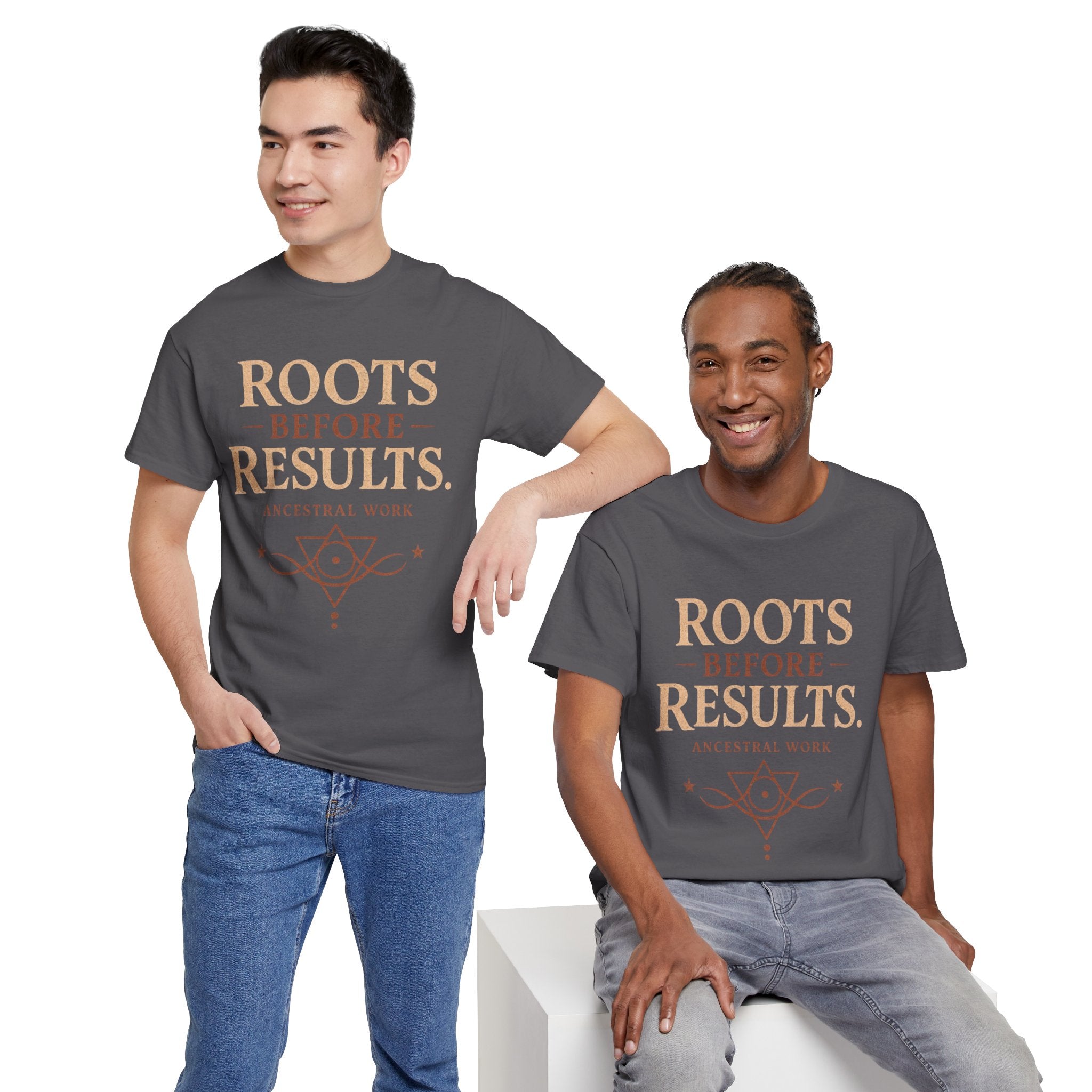 Roots Before Results T‑Shirt