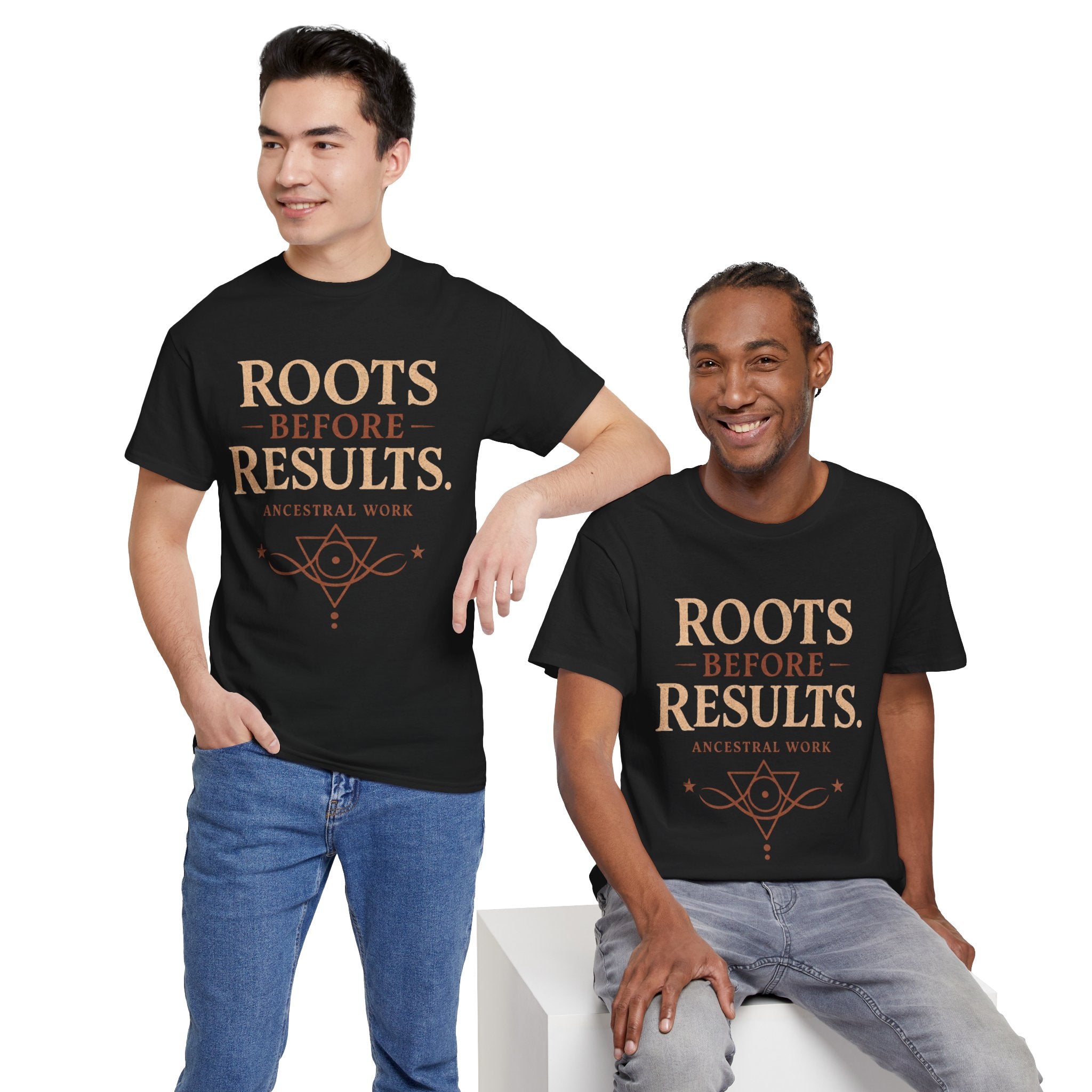 Roots Before Results T‑Shirt