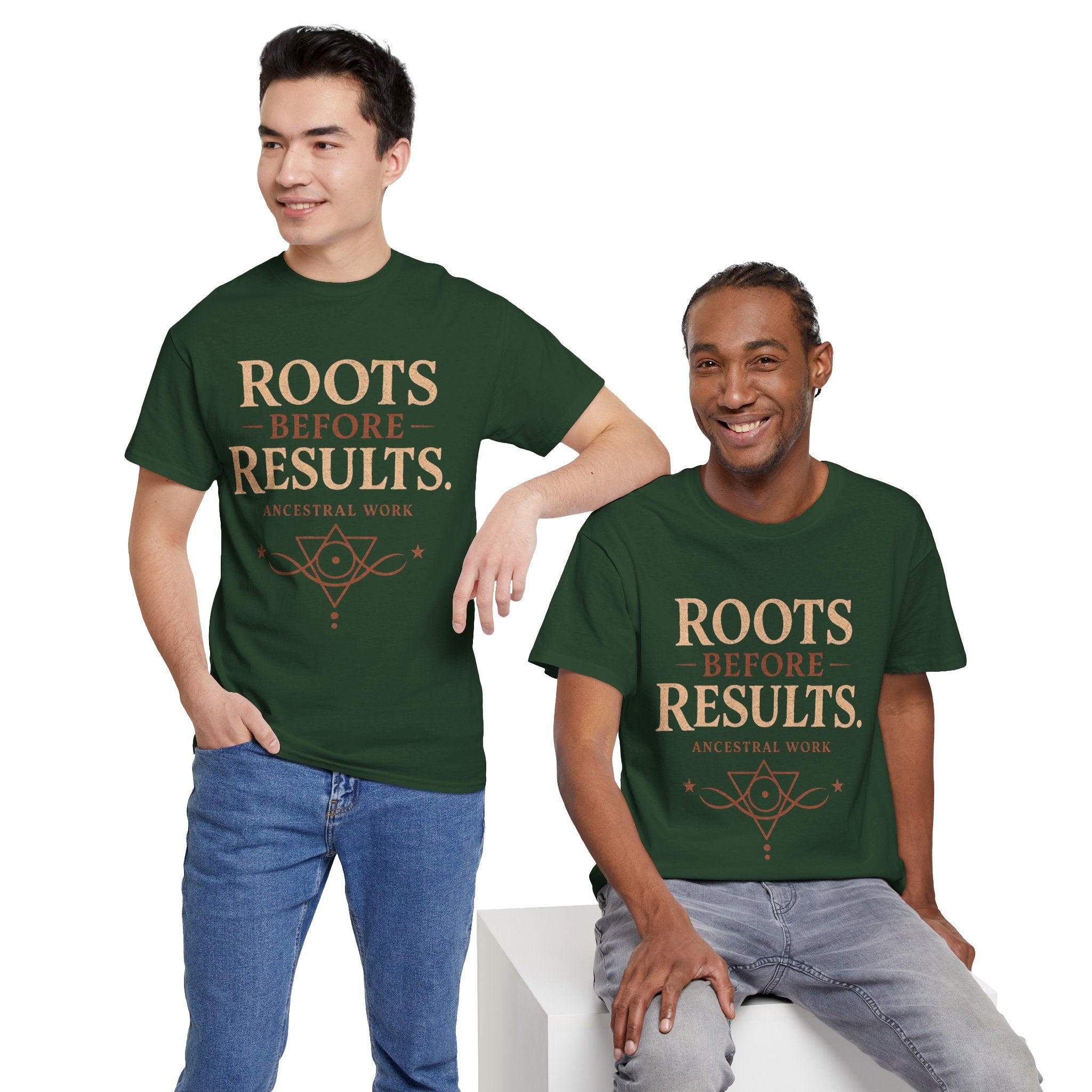 Roots Before Results T‑Shirt