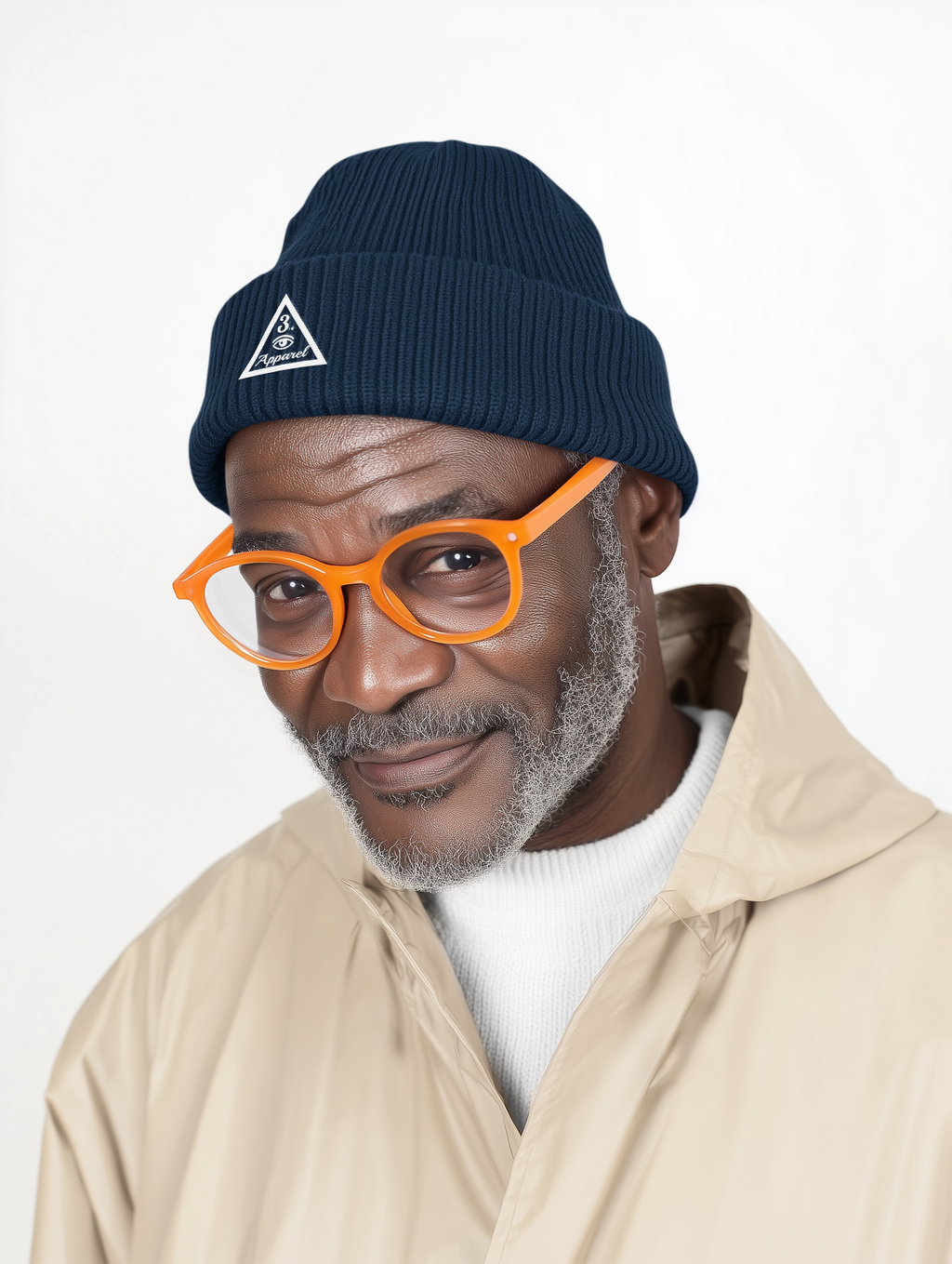 Embroidered 3rd Eye Logo Cuffed Beanie