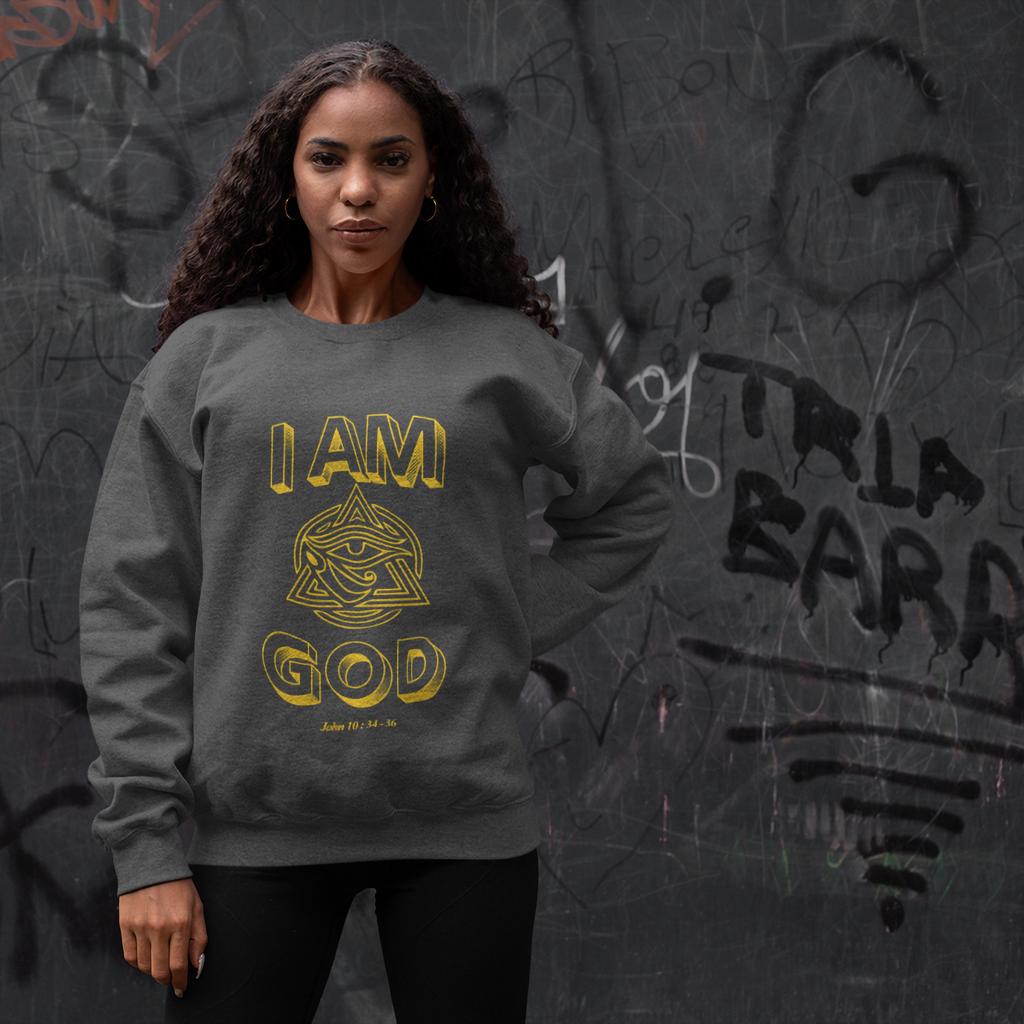 I AM GOD Crewneck Sweatshirt
