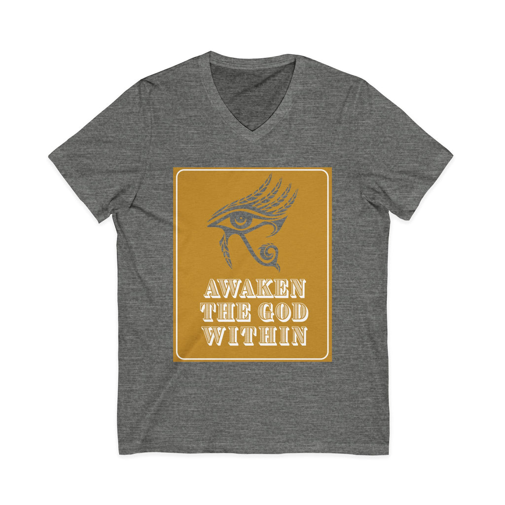 Awaken the God Within V-Neck Tee