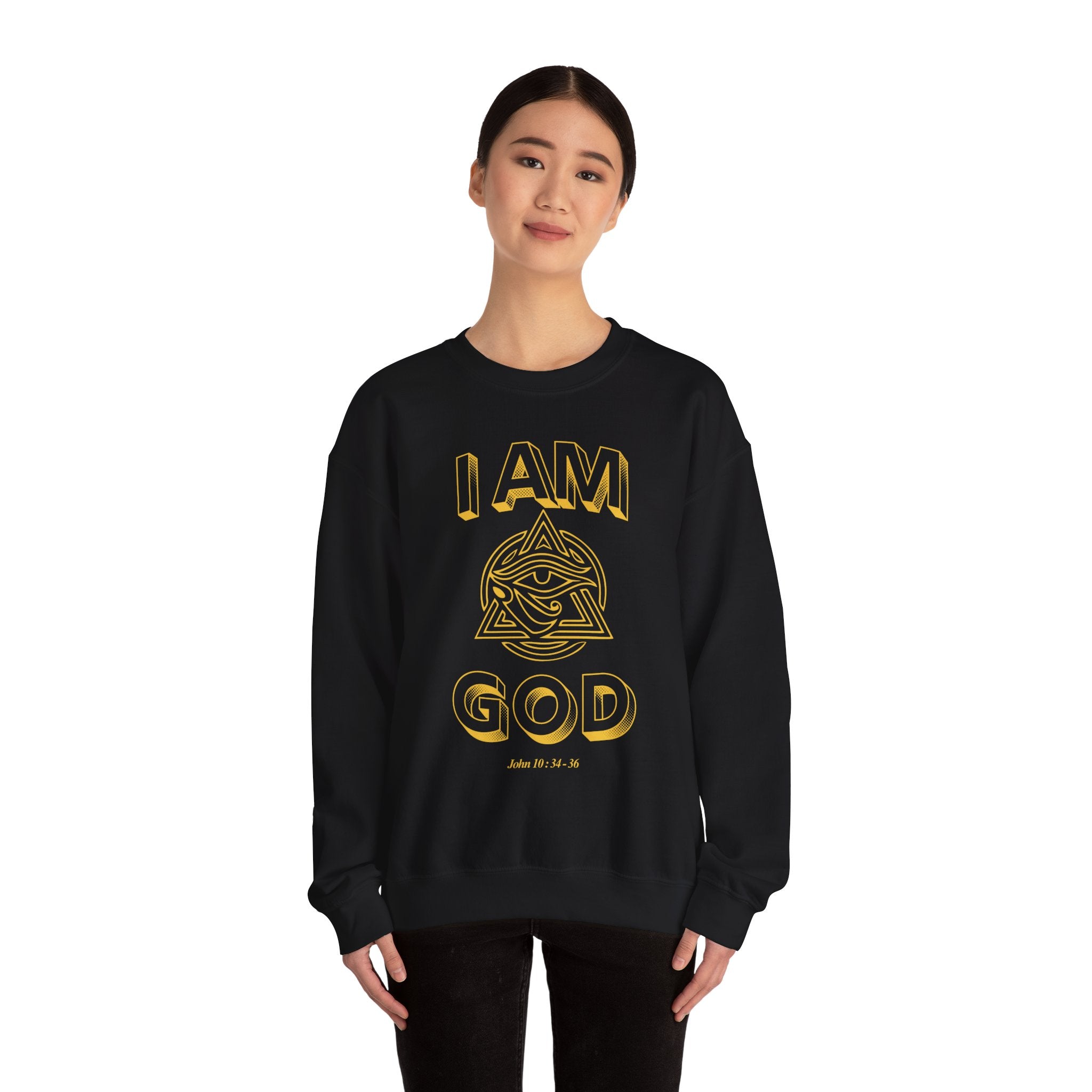 I AM God | John 10:34-36 Crewneck Sweatshirt