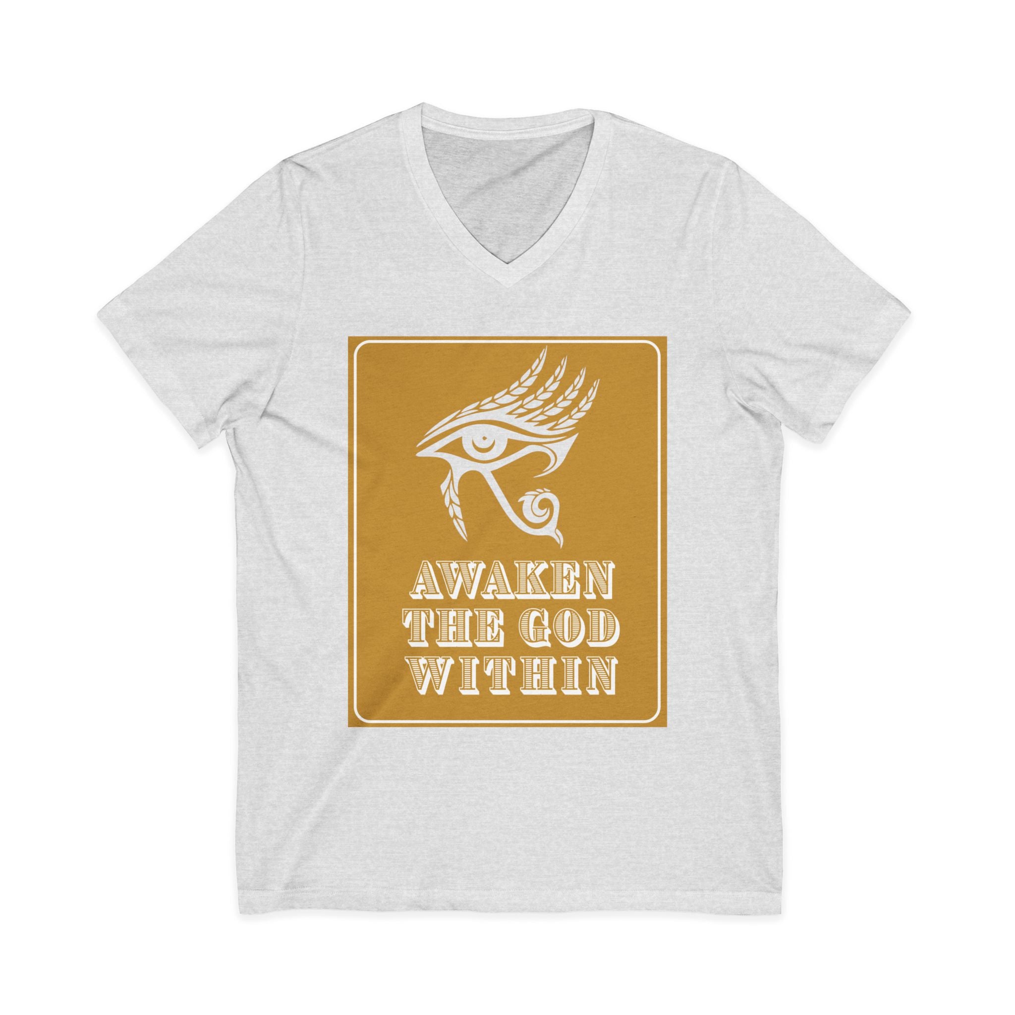 Awaken the God Within V-Neck Tee