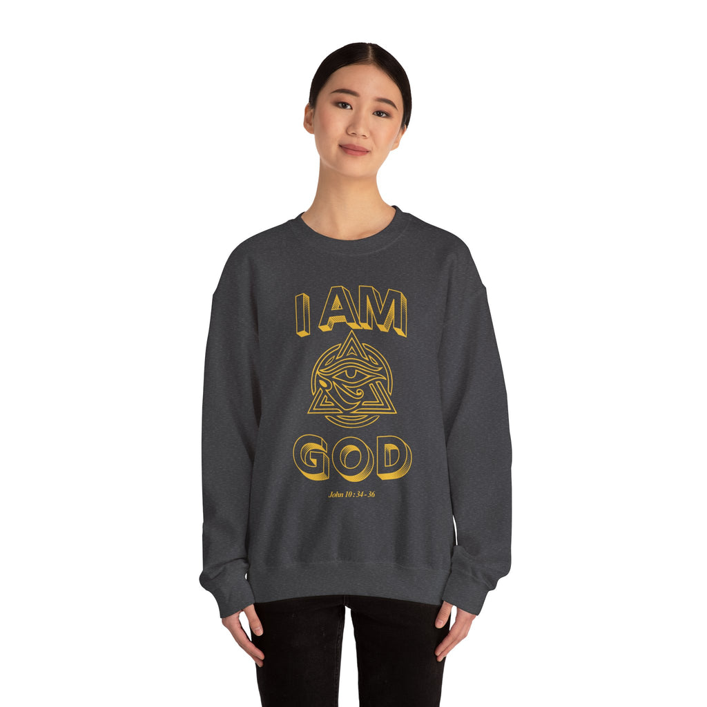I AM God | John 10:34-36 Crewneck Sweatshirt